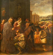 Saint John of Mata says goodbye to his parenst