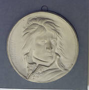 Bonaparte : plaster medallion