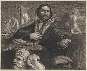 Portrait of the collector Andrea Odoni