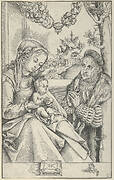 Frederick the Wise in Prayer before the Virgin and Child