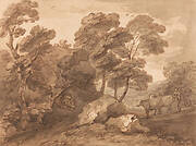 Landscape with Cows