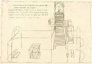 Plan and Elevation of the Church of the Madonna's Sepulchre