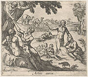 Plate 3: The Age of Gold (Aetas aurea), from Ovid's 'Metamorphoses'