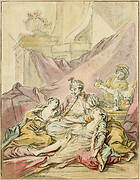 The Pasha in His Harem, c. 1735-1739