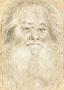 Study of a Bearded Man [verso]