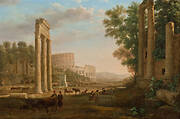 Capriccio with ruins of the Roman Forum