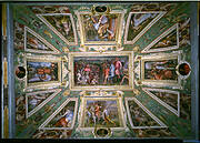 Ceiling of the Sala di Cosimo il Vecchio