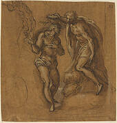 Sketch for a Baptism of Christ