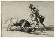 The Cid Campeador Attacking a Bull with His Lance