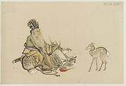 Jurojin and deer