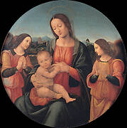 Madonna with the Child and angels