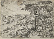 Euntes in Emaus (Landscape with Pilgrims at Emmaus)