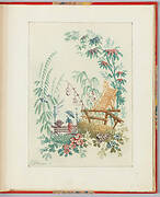 Ornamental Design from "Nouvelle suite de cahiers arabesques chinois a l'usage des dessinateurs et des peintres", No.1, Inventes et dessines par Jean Pillement. Graves par Anne Allen.