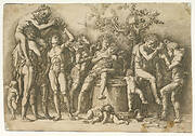 Bacchanal with a Wine Vat