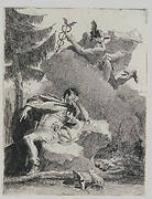 Mercury Appears to Aeneas in a Dream