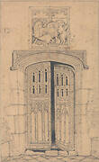 South Door, Arminghall Hall, Norfolk