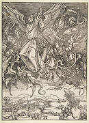 Saint Michael Fighting the Dragon, from The Apocalypse