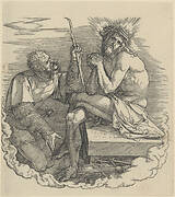 The Man of Sorrows Mocked by a Soldier, Frontispiece to the Great Passion