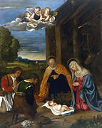 The Nativity with Shepherds