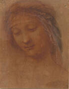 The head of the Madonna(?)