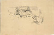 Nude Model Reclining (Nude Model Resting)