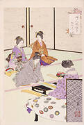 Four Women Seated in Room