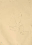 A Study of a Seated Figure