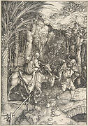 The Flight into Egypt, from The Life of the Virgin, Latin Edition, 1511