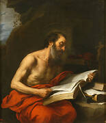 Saint Jerome reading