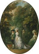 Henry, Duke of Cumberland (1745-90) with the Duchess of Cumberland (1743-1808) and Lady Elizabeth Luttrell (d.1799)