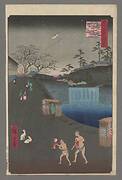 One Hundred Famous Views of Edo: Aoi Slope, Outside Toranomon Gate