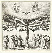 De boom van de Heilige Franciscus