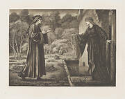 The Garden of Idleness. From the portfolio: The Work of E. Burne-Jones.