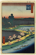 Asuma Shrine and the Entwined Camphor, No. 31 in One Hundred Famous Views of Edo