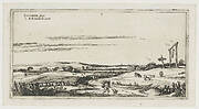 Landschap met galgenveld bij Haarlem