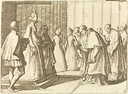 Margaret of Austria Receiving the Homage of Cardinals and Prelates