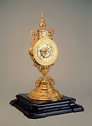 Table Clock in the Form of a Monstrance