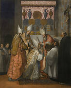 Consecration of Saint Antelmo by the Pope Julius III