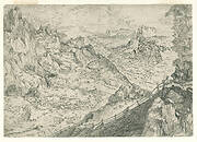 Large Alp landscape ca.1555